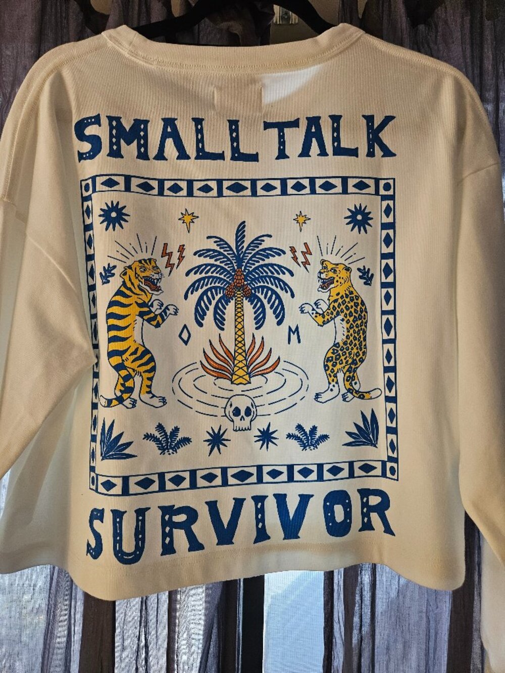 Octopied Mind Long Sleeve Crop Size Small